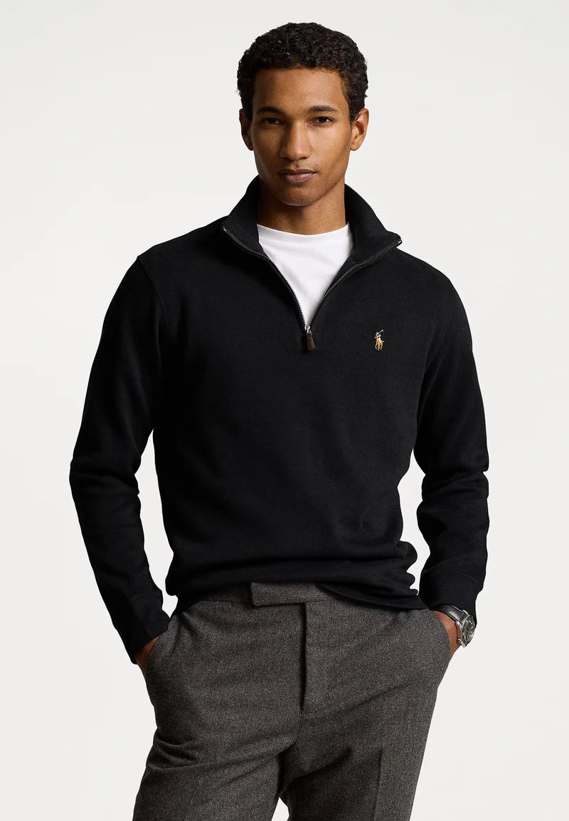 Estate-Rib Quarter-Zip Pullover