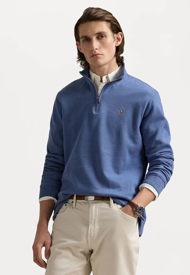 Estate-Rib Quarter-Zip Pullover