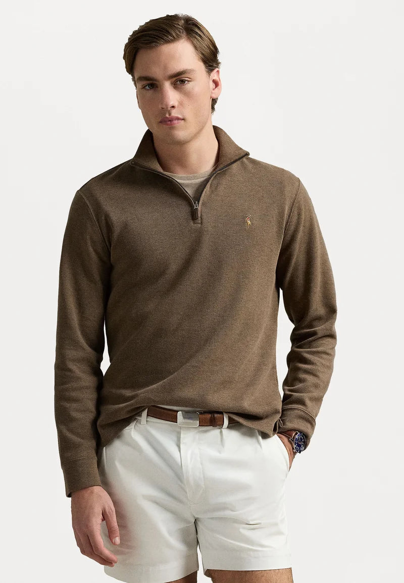 Estate-Rib Quarter-Zip Pullover