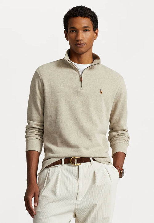 Estate-Rib Quarter-Zip Pullover